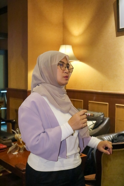 Mrs. Nana Irawati (Wismilak Cigar Manager)