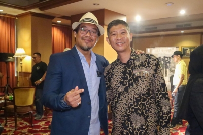 Yadie Dayana & Mr. Andreas (Head Of Indonesian Cigar Club)